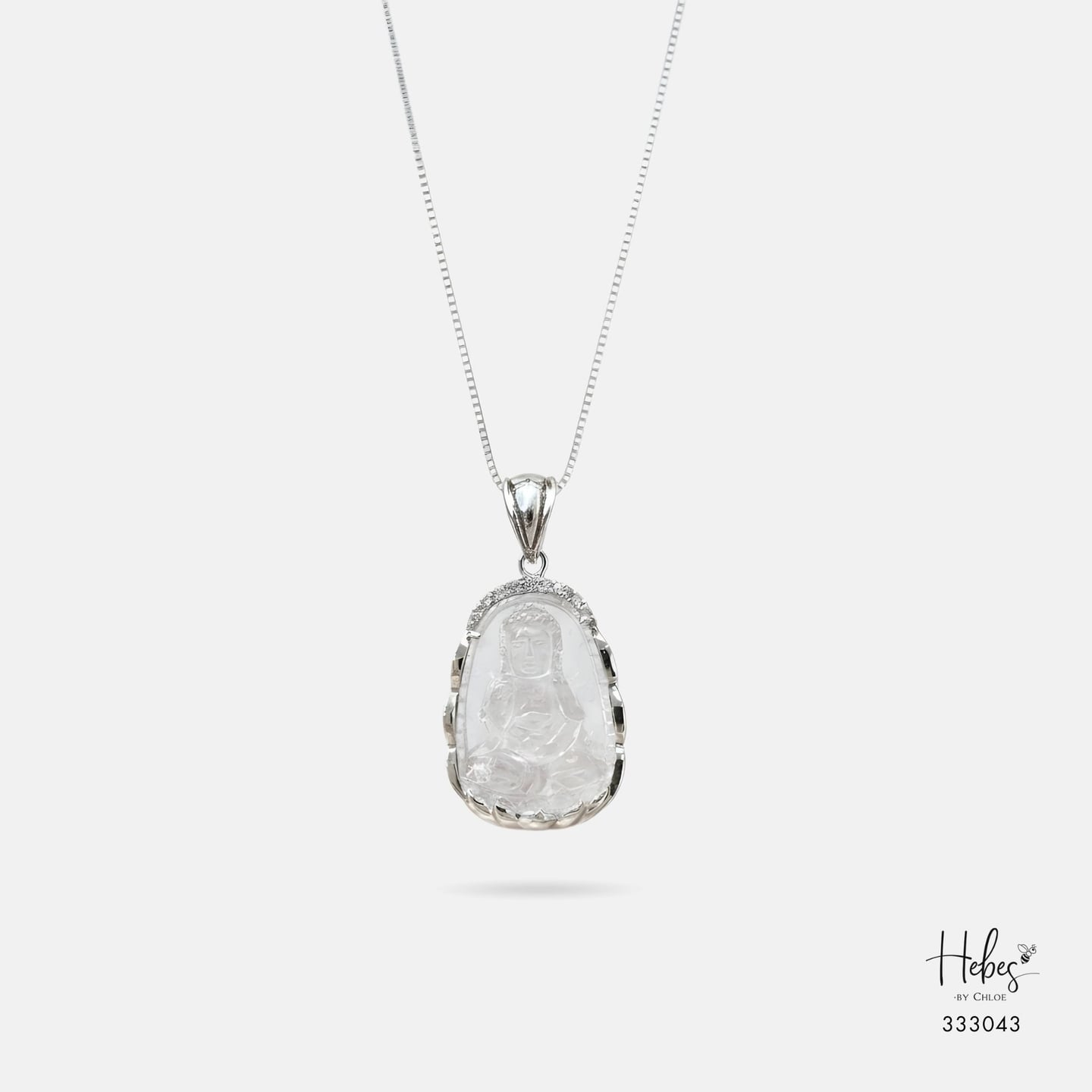 Guanyin Moonstone Pendant 555976