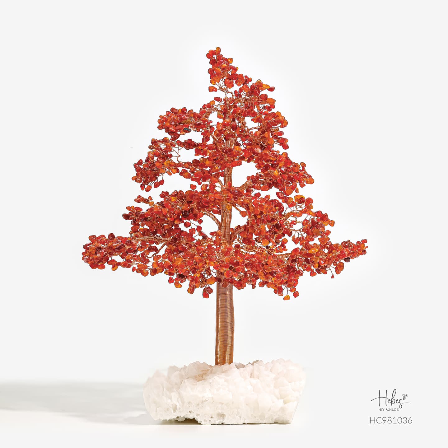 Hebes Feng Shui Tree Red Agate Large HC981036